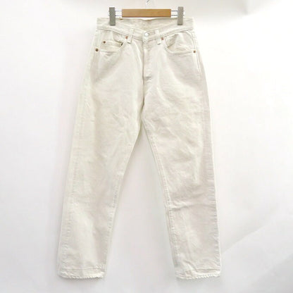 Levi's 80s 501-0640 Button Fly White Denim Pants Size W30