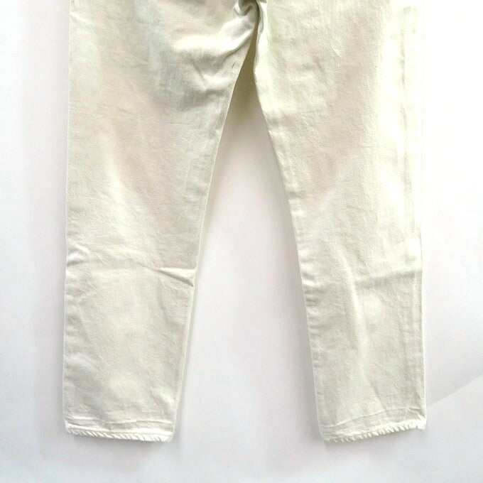 Levi's 80s 501-0640 Button Fly White Denim Pants Size W30
