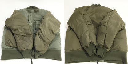 DAIWA PIER Tech Reversible MA-1 Bomber Jacket Khaki Size S