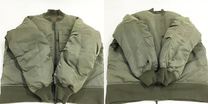 DAIWA PIER Tech Reversible MA-1 Bomber Jacket Khaki Size S