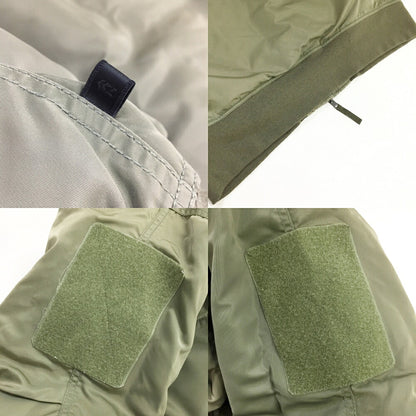 DAIWA PIER Tech Reversible MA-1 Bomber Jacket Khaki Size S