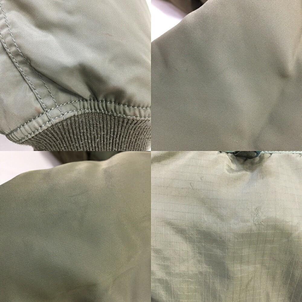 DAIWA PIER Tech Reversible MA-1 Bomber Jacket Khaki Size S