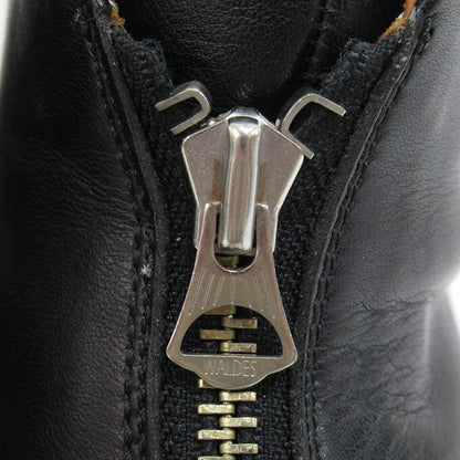 PHIGVEL AVIATOR ZIP BOOTS Center Zip Black Boots
