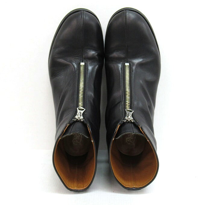 PHIGVEL AVIATOR ZIP BOOTS Center Zip Black Boots