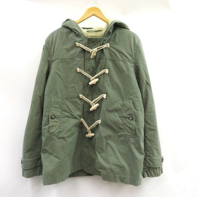 FREE CITY Military Duffle Jacket Green Size 3