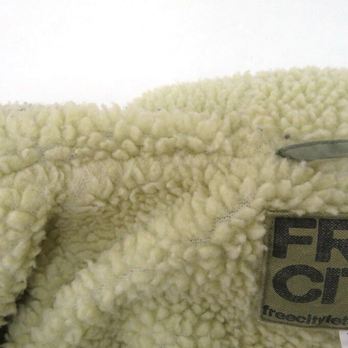 FREE CITY Military Duffle Jacket Green Size 3
