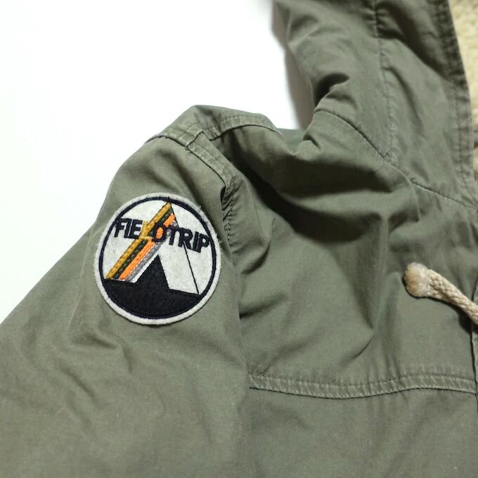 FREE CITY Military Duffle Jacket Green Size 3