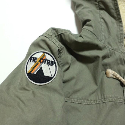 FREE CITY Military Duffle Jacket Green Size 3