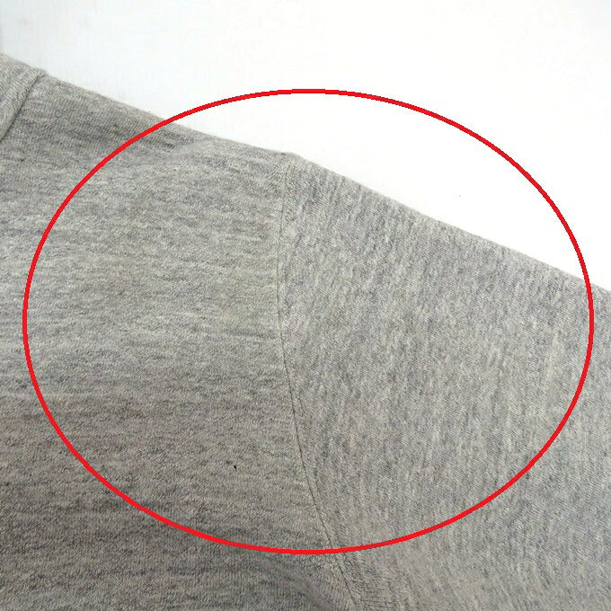 FULLCOUNT Mother Cotton Pullover Hoodie Gray Size L