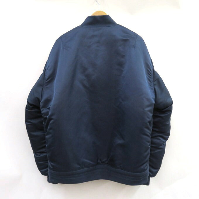 AMBUSH MA-1 Nylon Bomber Jacket Navy Size M