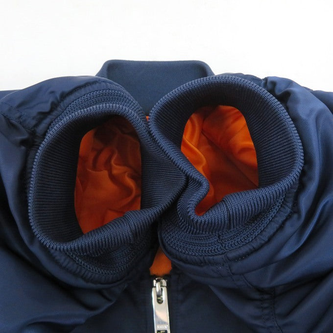 AMBUSH MA-1 Nylon Bomber Jacket Navy Size M
