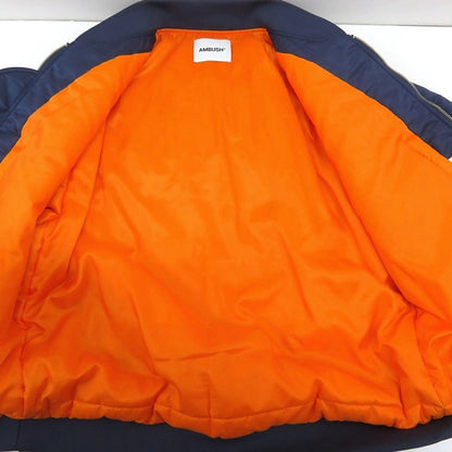AMBUSH MA-1 Nylon Bomber Jacket Navy Size M