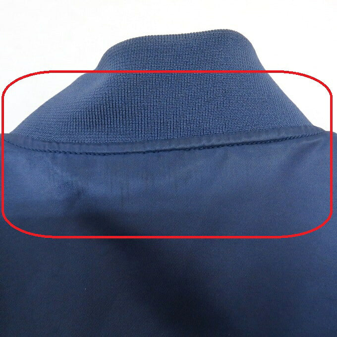 AMBUSH MA-1 Nylon Bomber Jacket Navy Size M