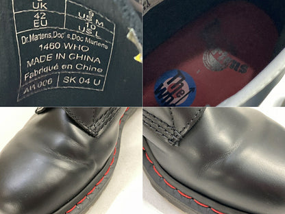 Dr.MARTENS The WHO 1460 8-Eye Boots Black Size 27cm