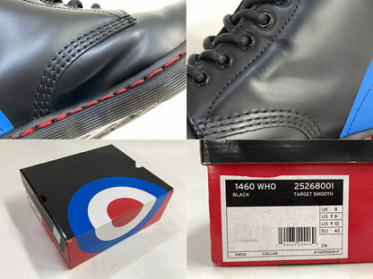 Dr.MARTENS The WHO 1460 8-Eye Boots Black Size 27cm