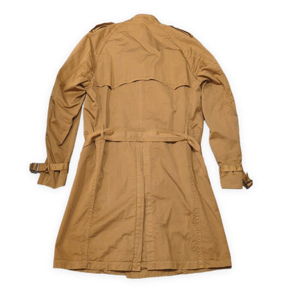 Scye Basics Cotton Brown Trench Coat Size M