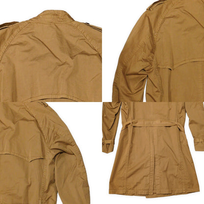 Scye Basics Cotton Brown Trench Coat Size M