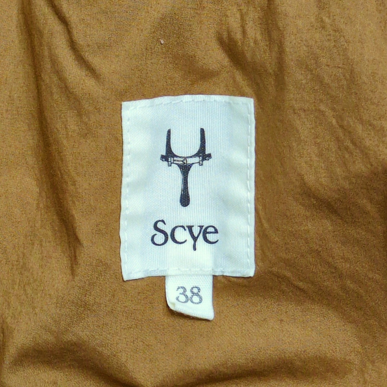 Scye Basics Cotton Brown Trench Coat Size M
