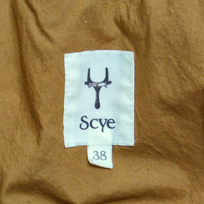 Scye Basics Cotton Brown Trench Coat Size M