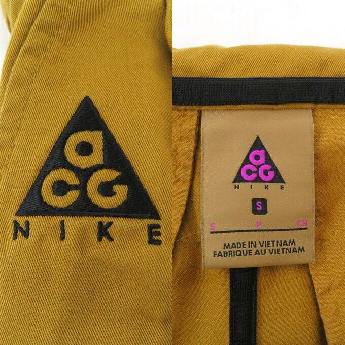 NIKE ACG Woven Cargo Pants Mustard Size S