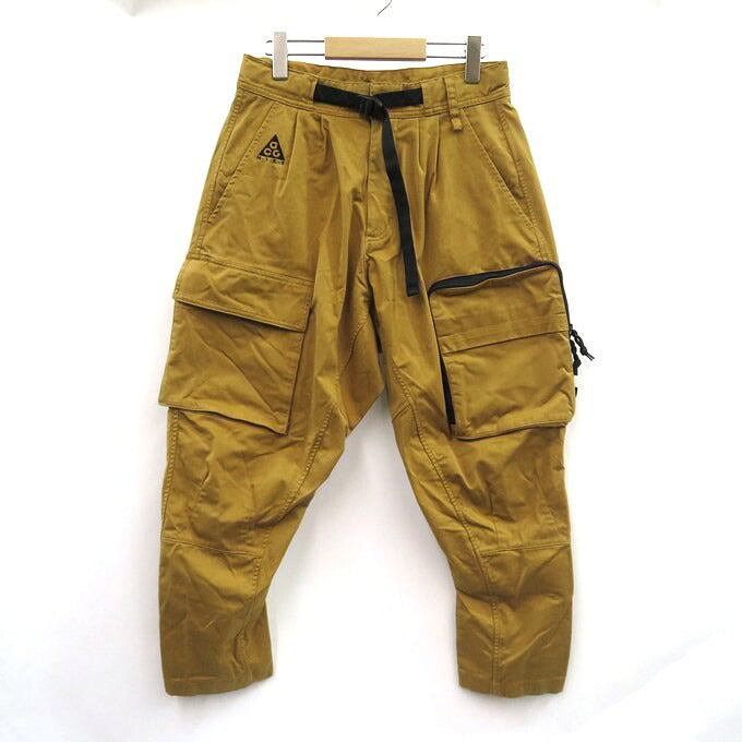 NIKE ACG Woven Cargo Pants Mustard Size S