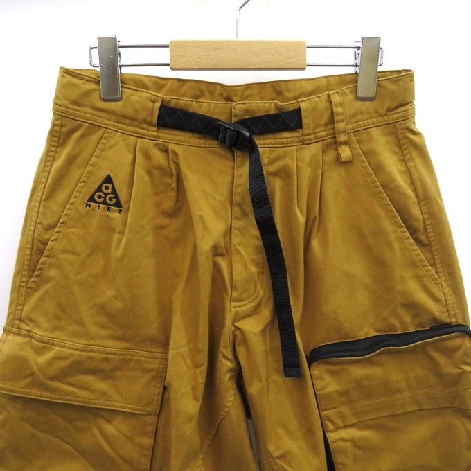 NIKE ACG Woven Cargo Pants Mustard Size S