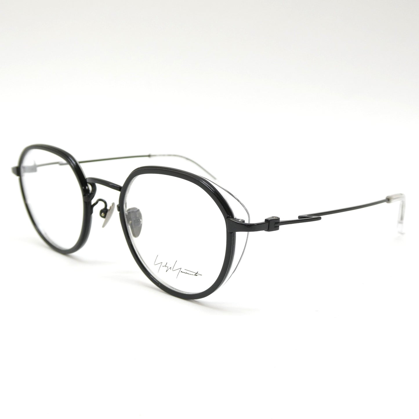 YOHJI YAMAMOTO 19-0055 Titanium Glasses Frame Size ONE SIZE