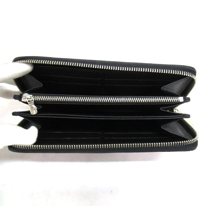 LOUIS VUITTON Epi Zippy Wallet Noir Electric Size ONE SIZE