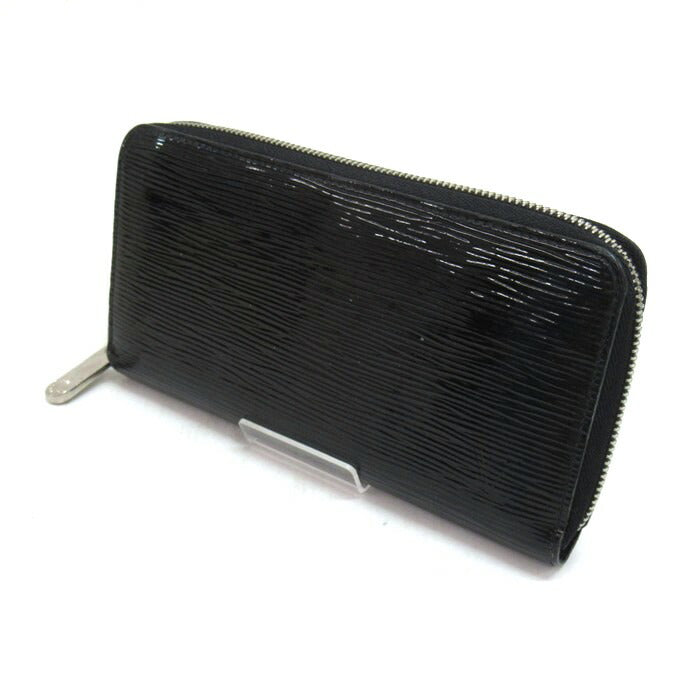 LOUIS VUITTON Epi Zippy Wallet Noir Electric Size ONE SIZE