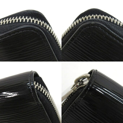 LOUIS VUITTON Epi Zippy Wallet Noir Electric Size ONE SIZE
