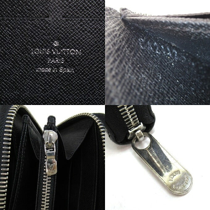 LOUIS VUITTON Epi Zippy Wallet Noir Electric Size ONE SIZE