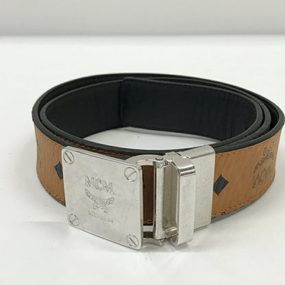 MCM Leather Belt Brown Size ONE SIZE