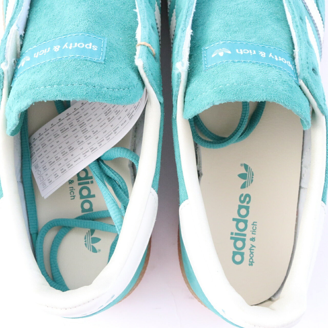adidas x Sporty & Rich Handball Sneakers Green Size 29.0cm