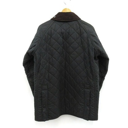 Barbour Bedale Quilted Waxed Oiled Jacket Khaki Size L
