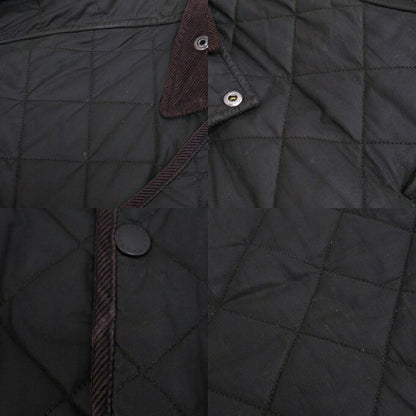 Barbour Bedale Quilted Waxed Oiled Jacket Khaki Size L