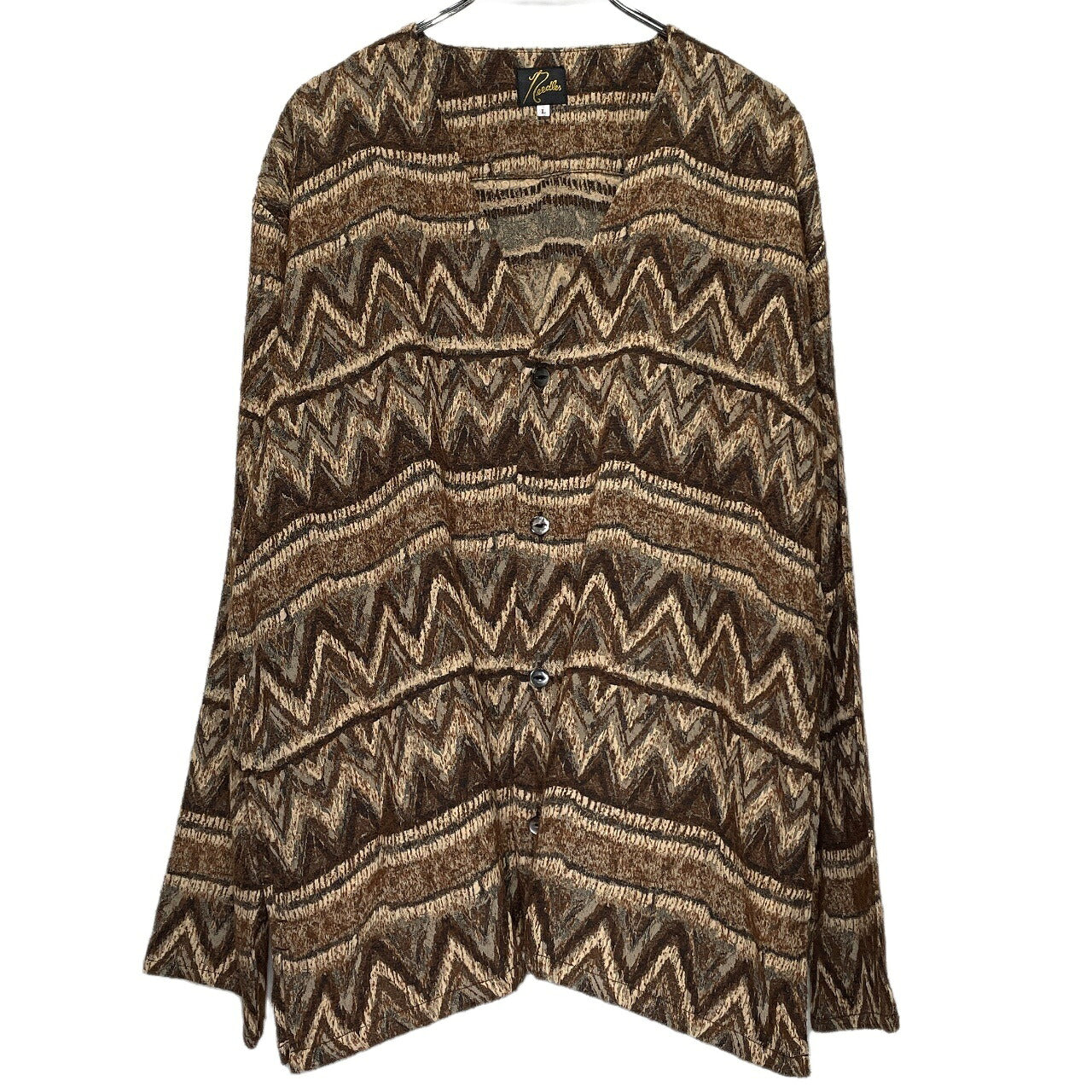 Needles 24AW AC/R/W/N Zigzag Jq. Cardigan Jacket Size L