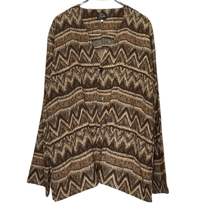 Needles 24AW AC/R/W/N Zigzag Jq. Cardigan Jacket Size L