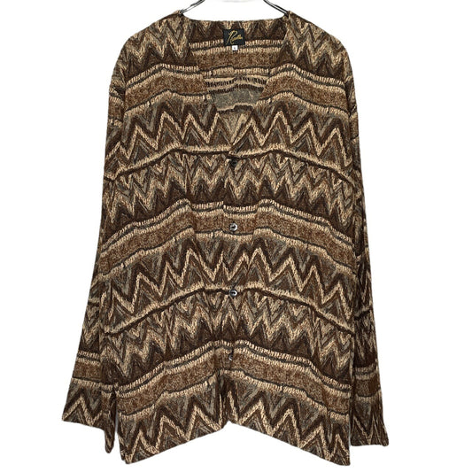 Needles 24AW AC/R/W/N Zigzag Jq. Cardigan Jacket Size L
