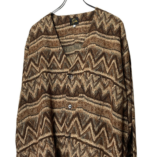Needles 24AW AC/R/W/N Zigzag Jq. Cardigan Jacket Size L