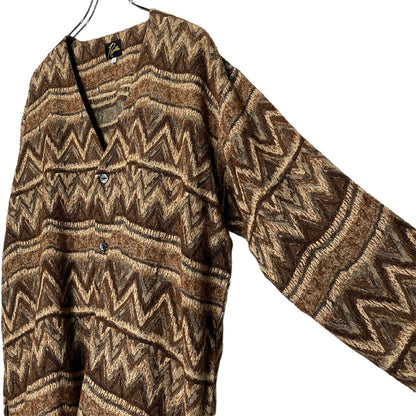 Needles 24AW AC/R/W/N Zigzag Jq. Cardigan Jacket Size L