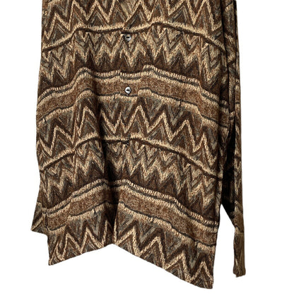 Needles 24AW AC/R/W/N Zigzag Jq. Cardigan Jacket Size L