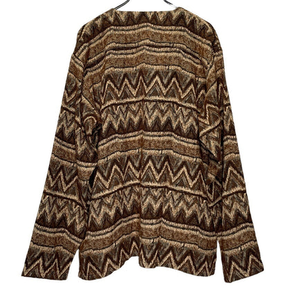 Needles 24AW AC/R/W/N Zigzag Jq. Cardigan Jacket Size L
