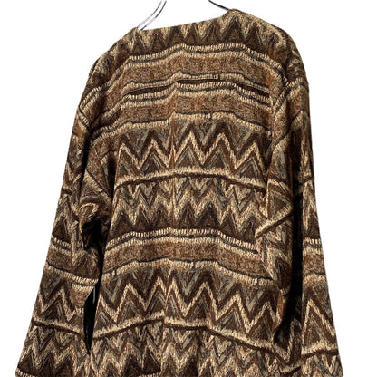 Needles 24AW AC/R/W/N Zigzag Jq. Cardigan Jacket Size L
