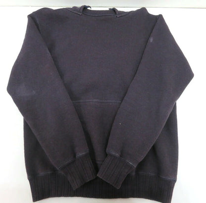 FULLCOUNT Mother Cotton Pullover Hoodie Navy Size L