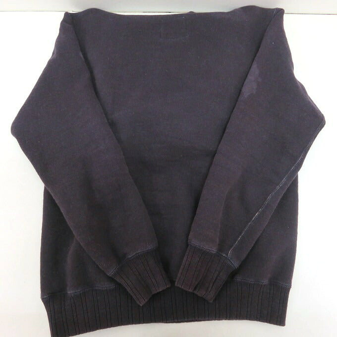 FULLCOUNT Mother Cotton Pullover Hoodie Navy Size L