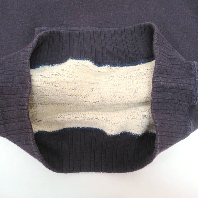 FULLCOUNT Mother Cotton Pullover Hoodie Navy Size L