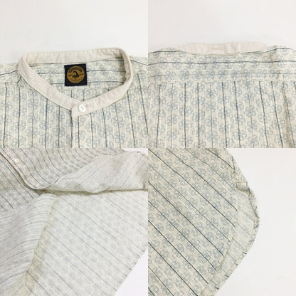 John Gluckow Hudson Dot Floral Print Shirt Multi Size 40