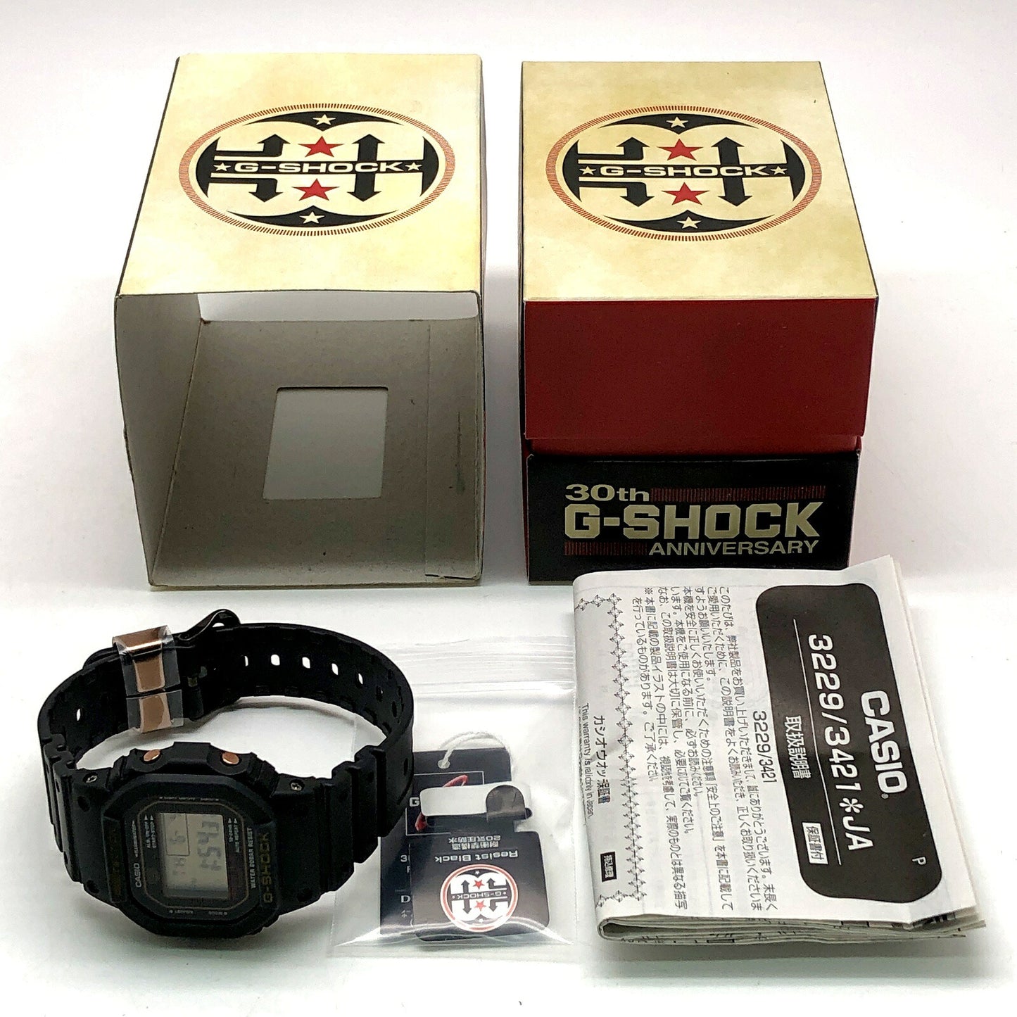 G-SHOCK DW-5030C-1 30th Anniv Black Watch Size ONE SIZE