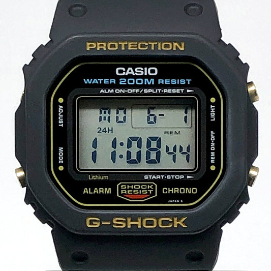 G-SHOCK DW-5600C Gold Speed Model Watch Size ONE SIZE