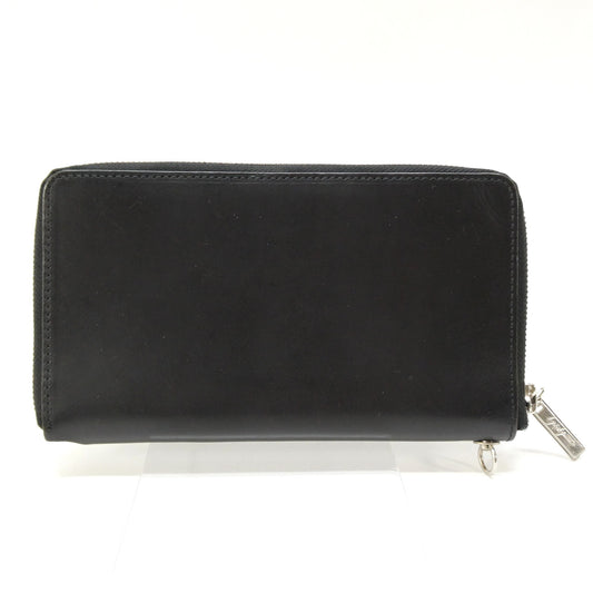 YOHJI YAMAMOTO Pour Homme Cow Wallet Black Size ONE SIZE